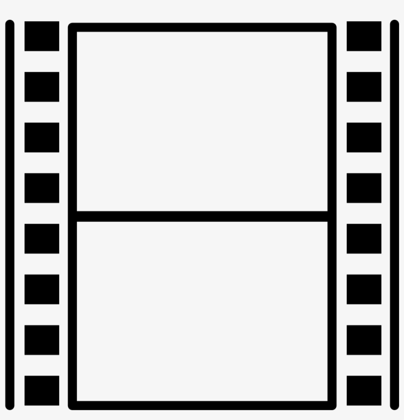 Film Strip Couple Of Photograms Comments - Plantilla Rollo De Pelicula, transparent png