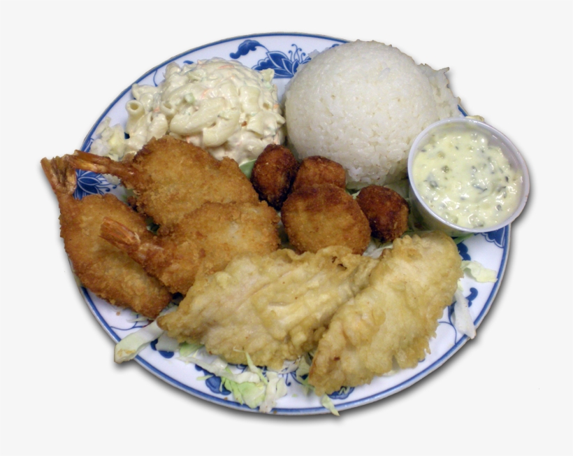 Seafood Combo Plate Lunch - Dinner, transparent png