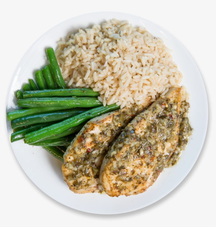 Chimichurri Chicken Meal Kit - Menu, transparent png