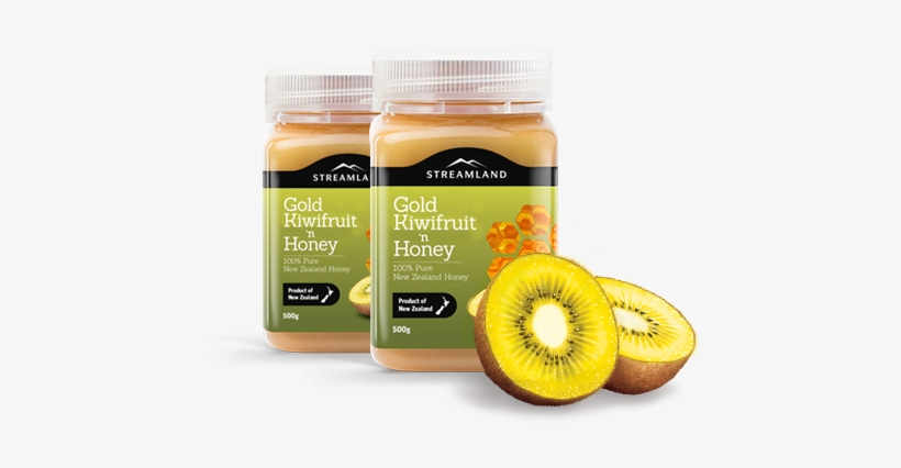 Streamland Gold Kiwifruit Honey Hero Shots Copy - Streamland Lemon 'n Honey 500g, transparent png