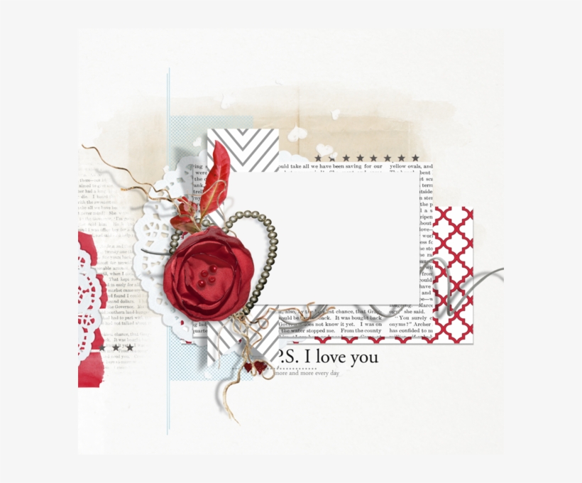 I Love You - Garden Roses, transparent png