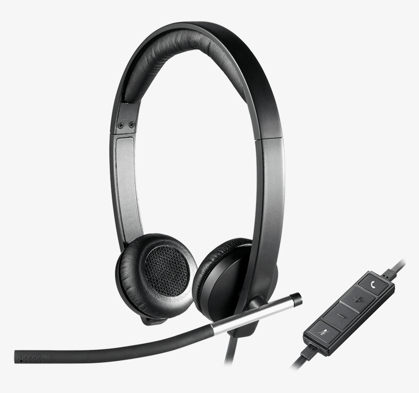 Logitech H650e Headset - Logitech H650e, transparent png