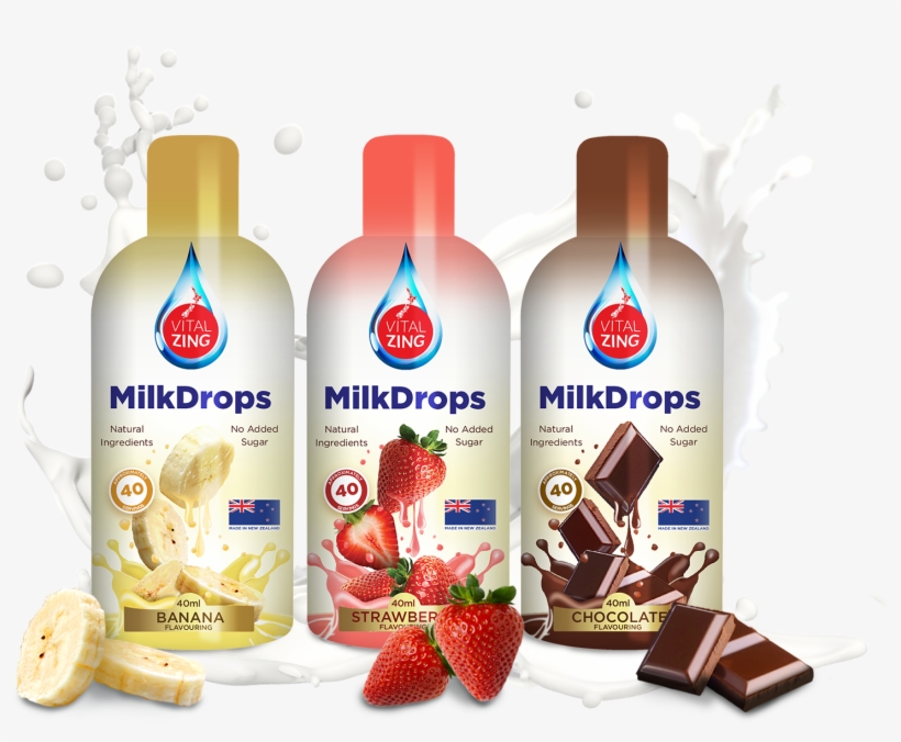 Introducing Vitalzing Milkdrops - Milk With Flavouring Added, transparent png