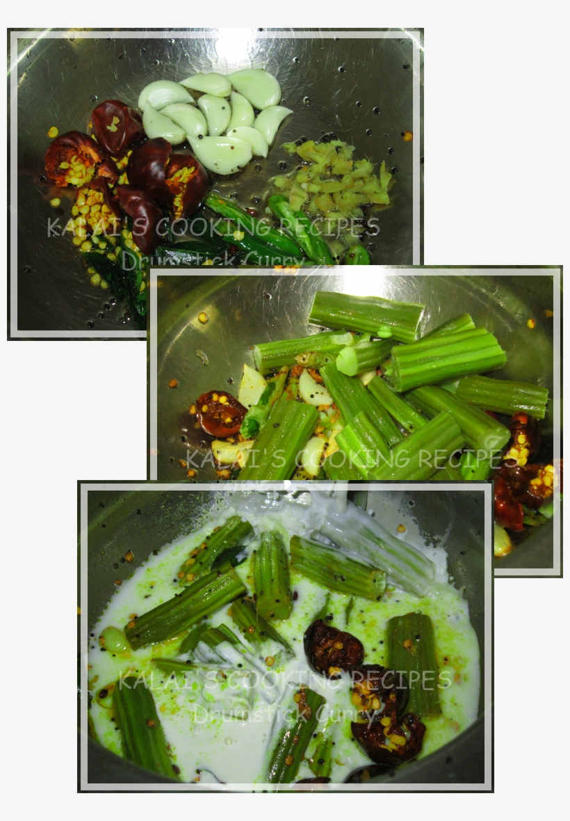 Drumstick Coconut Milk Curry - Kuzhambu, transparent png