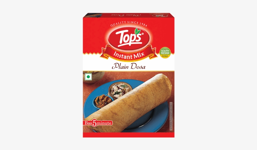 Tops Instant Mix Plain Dosa, transparent png