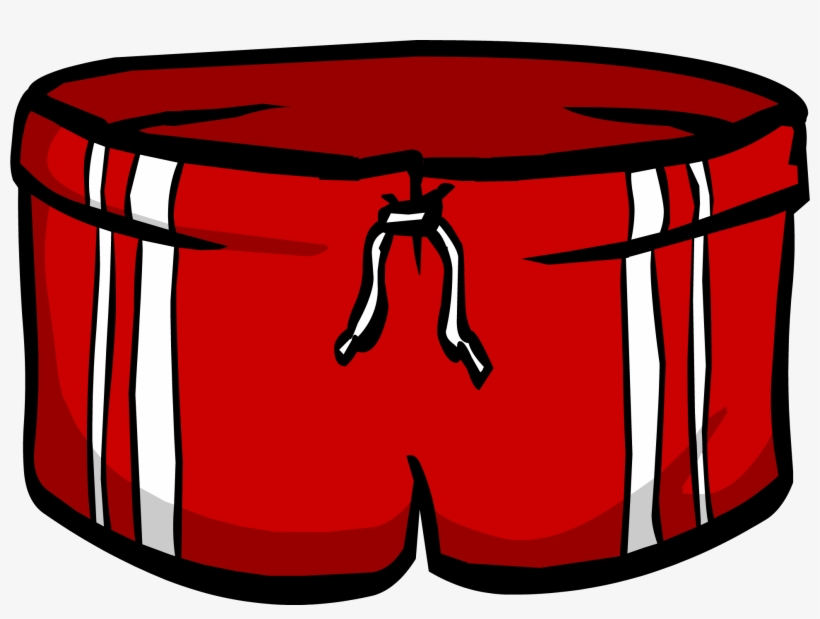 Red Shorts Icon - Club Penguin Pants, transparent png