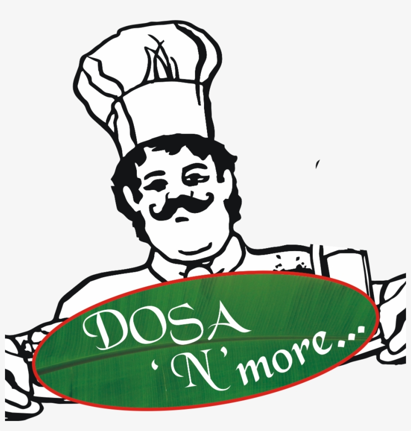Dosa N More - Dosa Line Art, transparent png