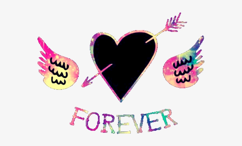 Love Forever Heart Freestickers Ftestickers Romance - Picsart Photo Studio, transparent png