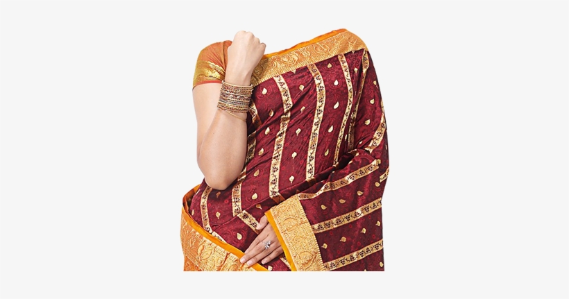 Indian Women Saree Photo Shoot - Android Application Package, transparent png
