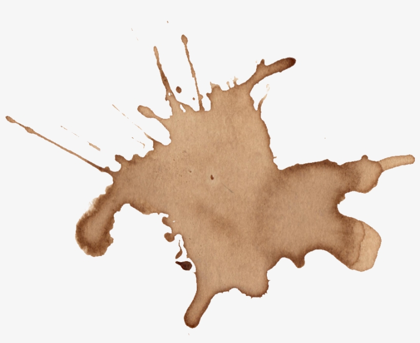 Free Download - Coffee Splash Watercolor Hd, transparent png