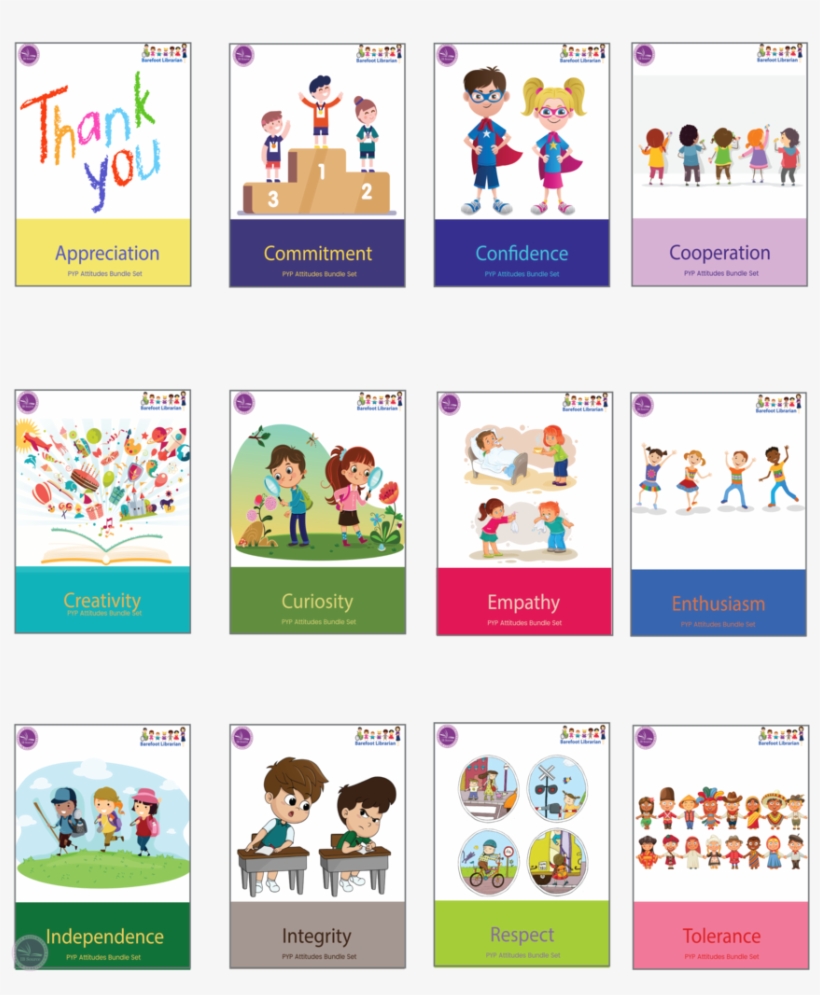 Pyp Attitudes Complete Classroom Library - Attributes Pyp, transparent png