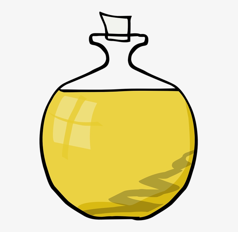 Cooking Oil Bottle - Oil Clipart Png, transparent png