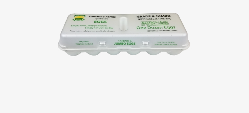 Jumbo White Dozen - Sunshine Farms A Jumbo, transparent png