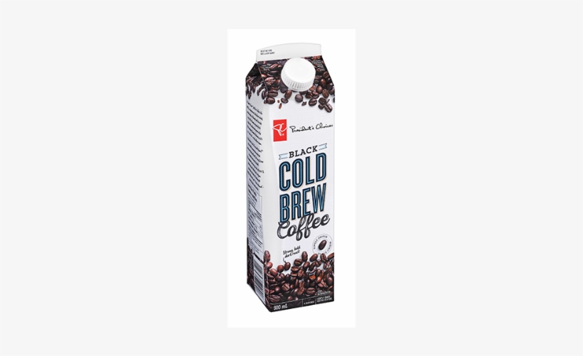 Pc® Cold Brew Single Origin Black Coffee - Cold Brew President Choice, transparent png