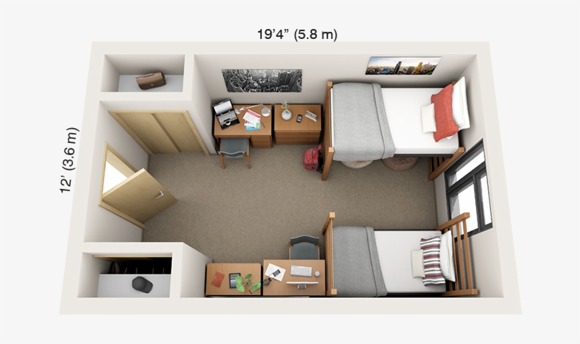 Dormitory, transparent png
