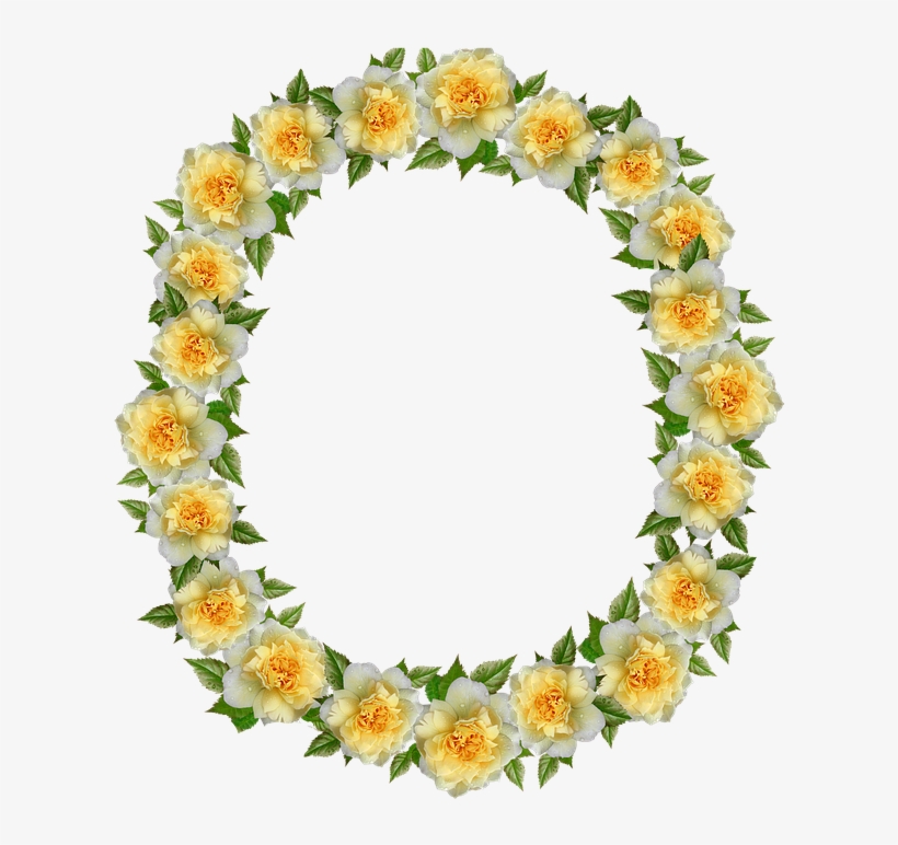 Frame, Border, Roses, Floral, Decoration - Rose, transparent png