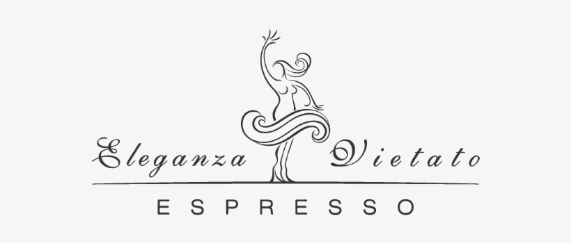 Eleganza Vietato Espresso - Different Fonts Of Alphabets, transparent png