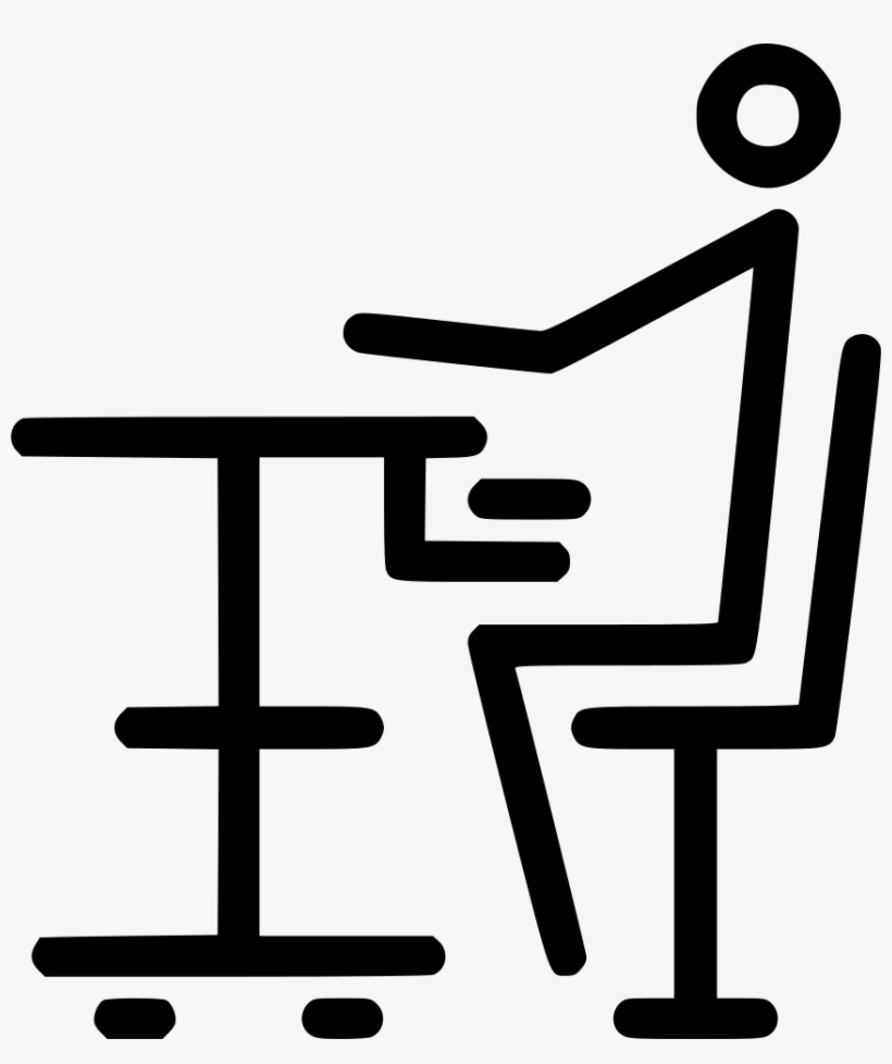Desk Read Sit Study Table Student Comments - Education, transparent png