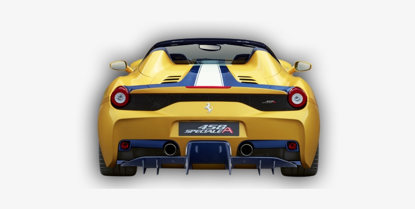 Ferrari 458 Speciale A - Ferrari 488 458 Back, transparent png