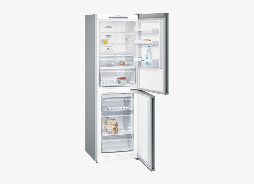 Siemens Kg34nvi35g Fridge Freezer - Siemens 50 50 Fridge Freezer No Frost, transparent png