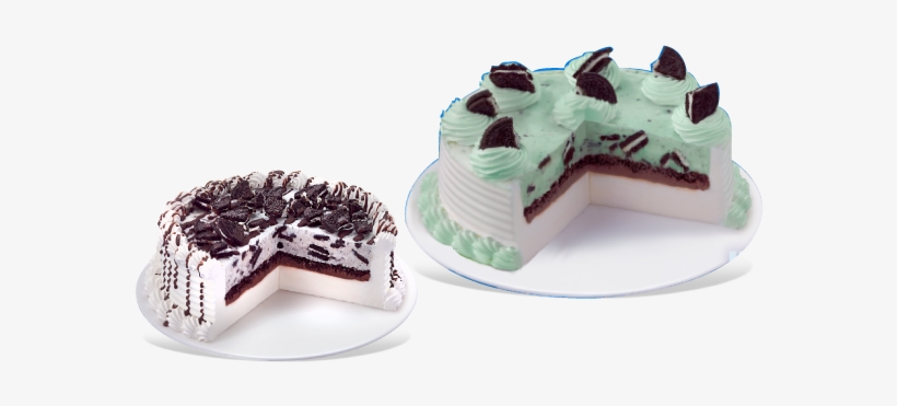 Cakes - Mint Oreo Dq Cake, transparent png