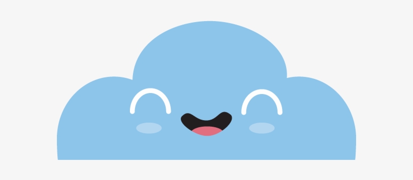 Cute Cloud - Cloud, transparent png