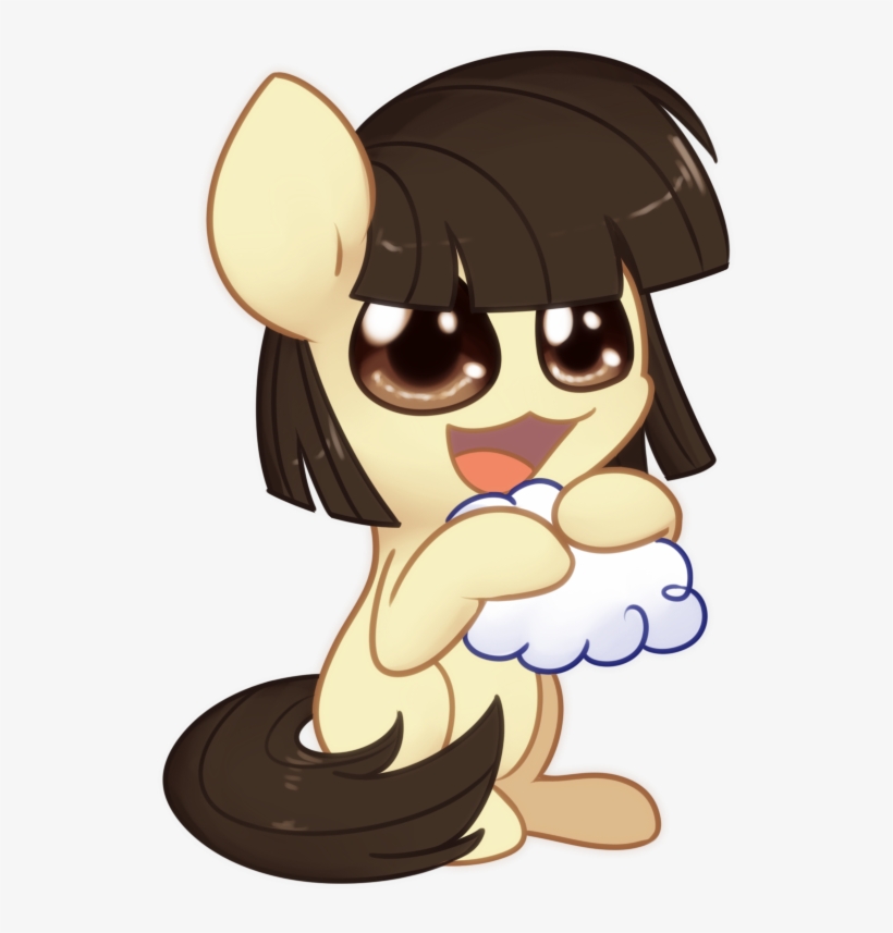 Solar-slash, Chibi, Cloud, Cute, Female, Mare, Pegasus, - Drawing, transparent png