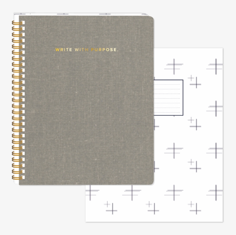 Spiral Notebook, Gray, transparent png