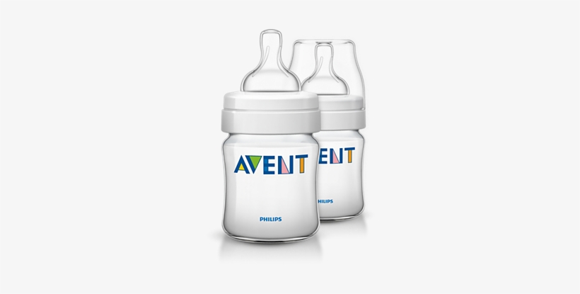 Avent Classic Pp Feeding Bottle 125ml, transparent png