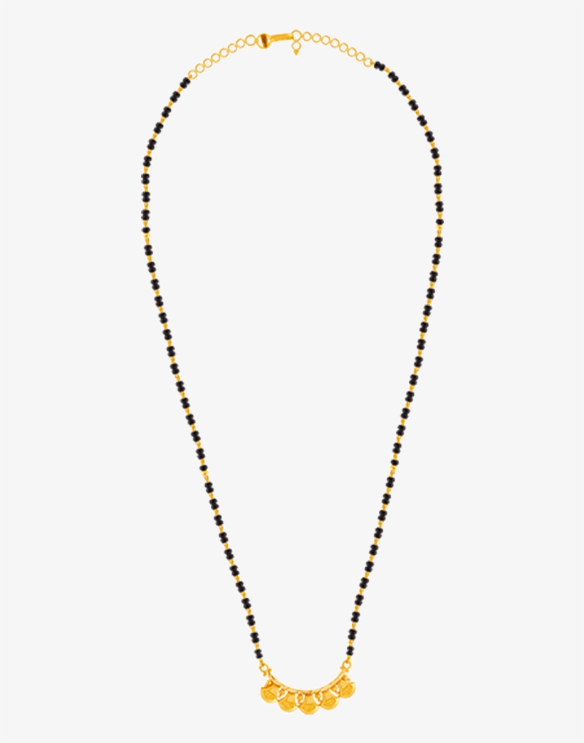 22k Yellow Gold Mangalsutra - Gold Mangalsutra, transparent png