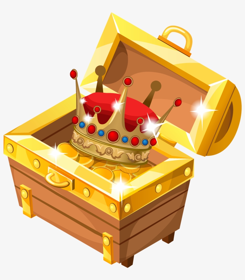 Treasure Jewellery Clip Art - 寶箱 素材, transparent png