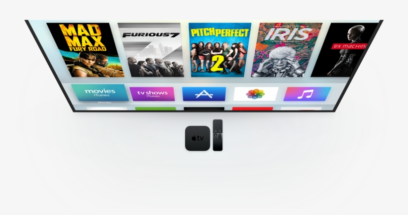 Apple Tv - Apple Tv (4th Generation) - 1080p - Bluetooth/wi-fi, transparent png