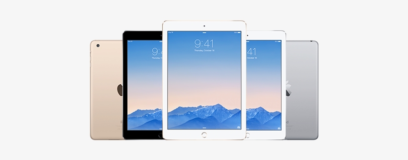 Ipad - Apple Ipad Air 2 9.7-inch, 32gb Tablet (silver) (certified, transparent png