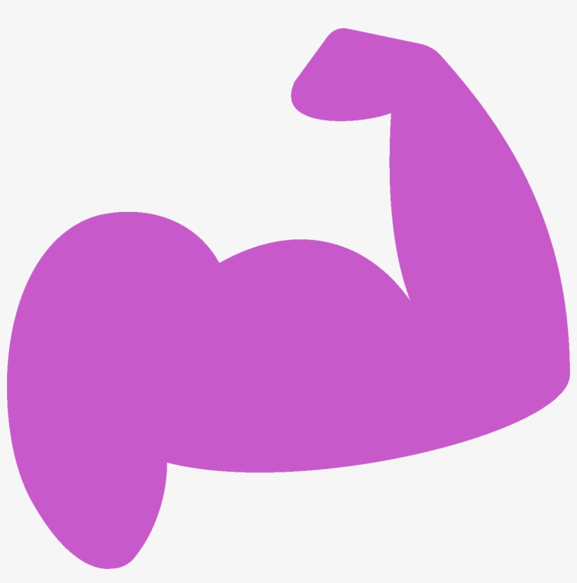 Purple Icon Online Workout Plan Bodybuilding Coach - Muscle Icon Purple, transparent png