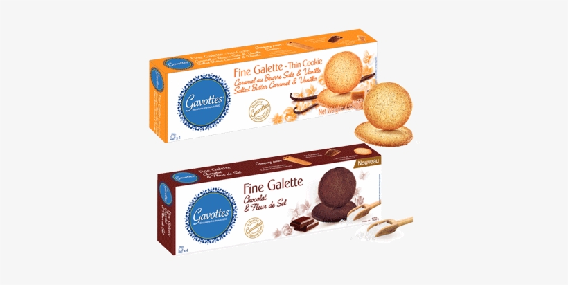 Gavottes® Offers A New Range With Thin Cookies Still - Gavottes - Fine Galette Caramel Au Beurre Salé, transparent png