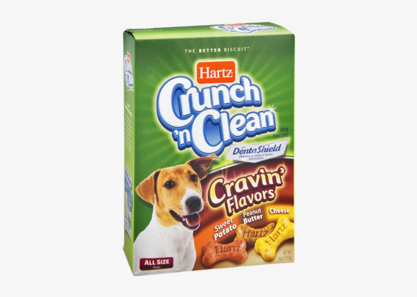 Hartz Crunch 'n Clean With Dentashield Cravin' Flavors, transparent png