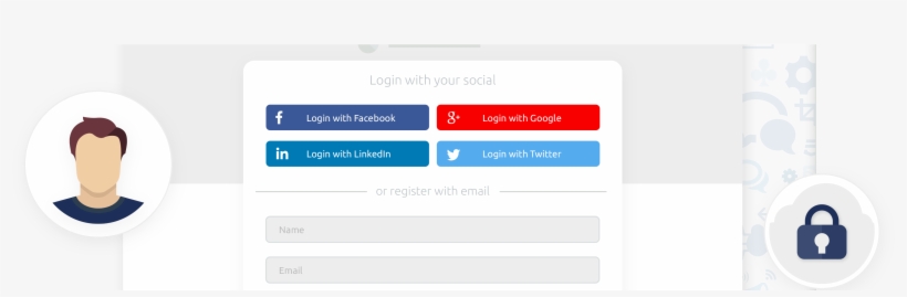 Social Login Setups The Good, The Bad And The Ugly - Social Login, transparent png