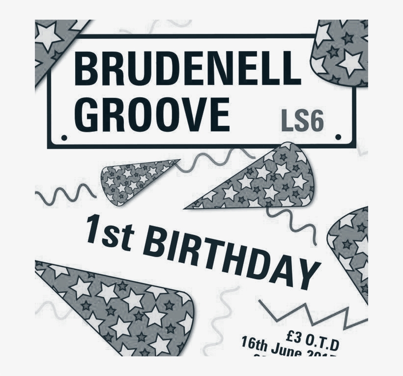 Brudenell Groove's 1st Birthday - Portobello Road Sign, transparent png