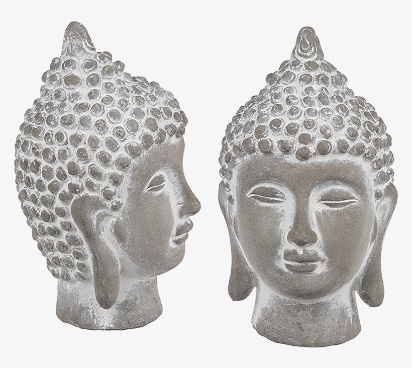 Cement Decoration Head - Gautama Buddha, transparent png