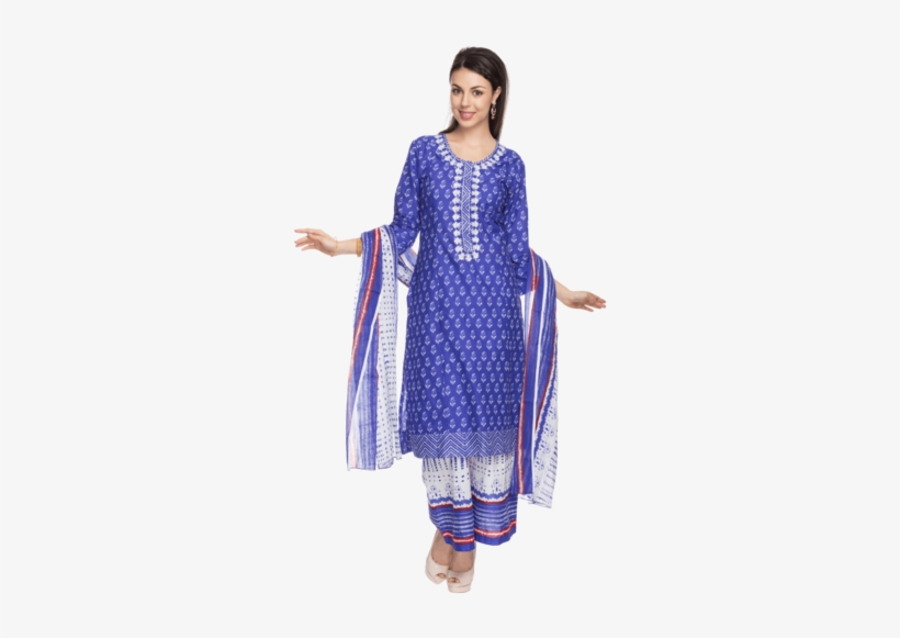 Womens Printed Kurta Palazzo Set - Womens Printed Kurta, transparent png