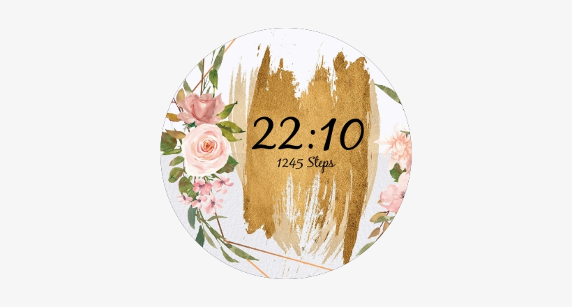 Flower Frame Simple Preview, transparent png