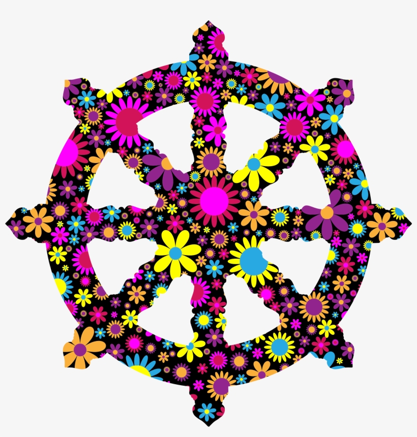 This Free Icons Png Design Of Floral Ornate Dharma, transparent png