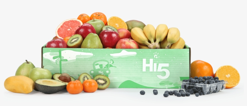 Get Fruit & Veggies - Fruits Box Png, transparent png