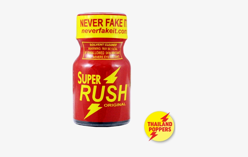 Superrush - Poppers Super Rush Red, transparent png