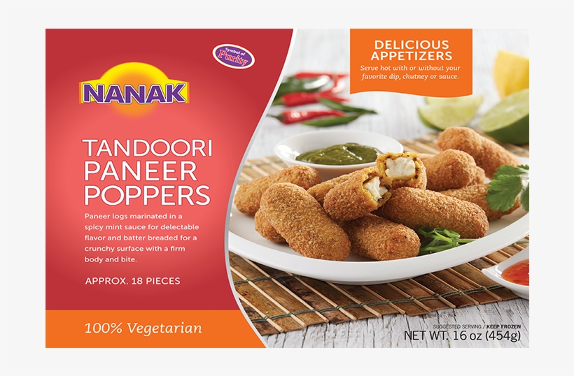 Paneer Poppers - Nanak Paneer Poppers, transparent png