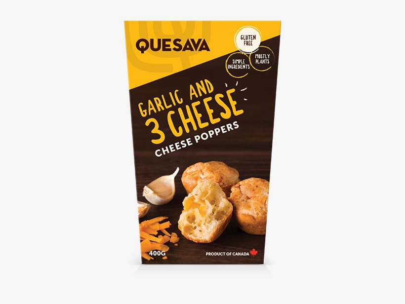 Cheese Poppers Three Cheese And Garlic - Quesava Cheese Poppers, transparent png
