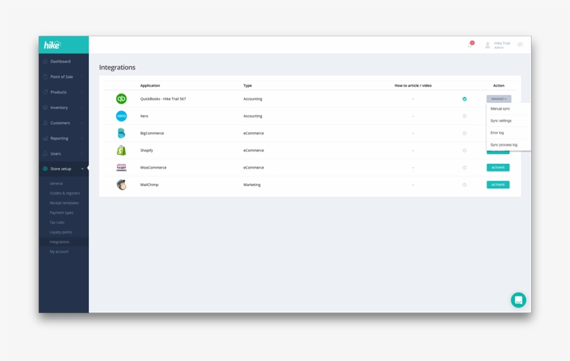 Qbo Sync Manage Menu750 - Quickbooks, transparent png