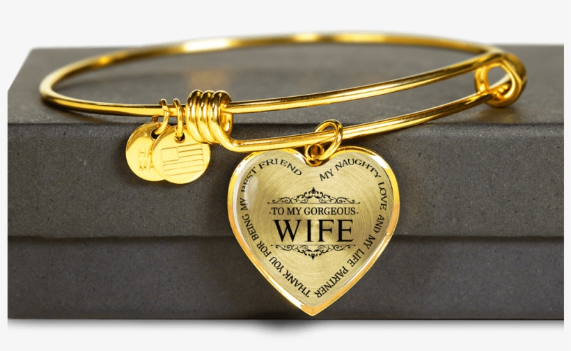 To My Wife Thank You For Luxury Gold Bangle Birthday - Mother's Day Italy, transparent png
