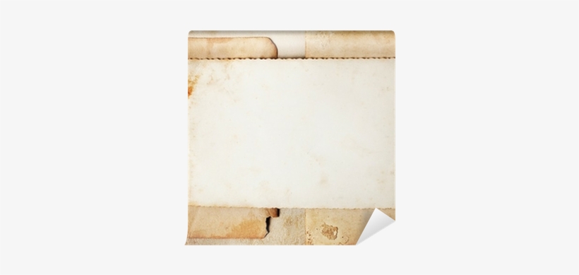 Stack Old Papers On Grunge Background Wall Mural • - Plywood, transparent png