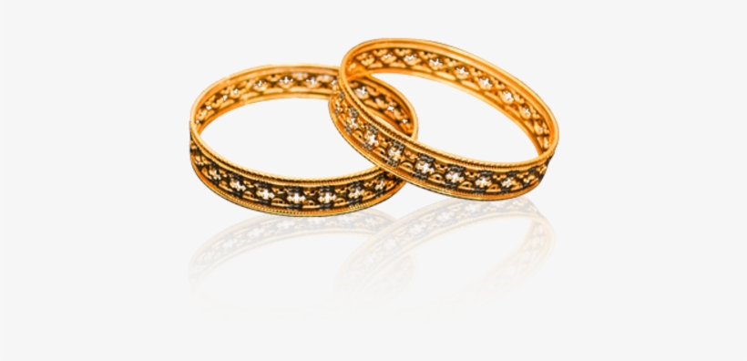 Gold Bangles - Bangle, transparent png